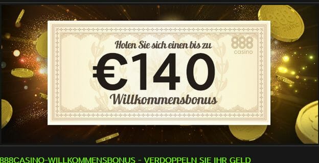 888 Casino Startguthaben