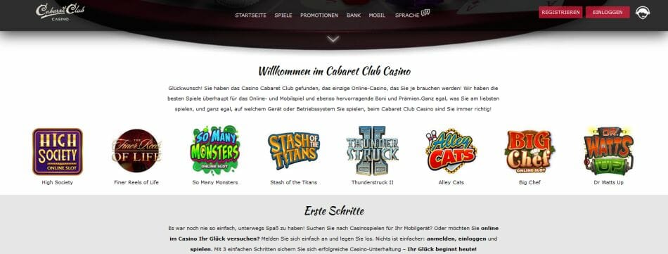 Cabaret Club Casino Vorschau