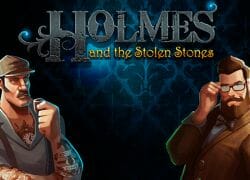 Holmes and the Stolen Stones Slot Logo