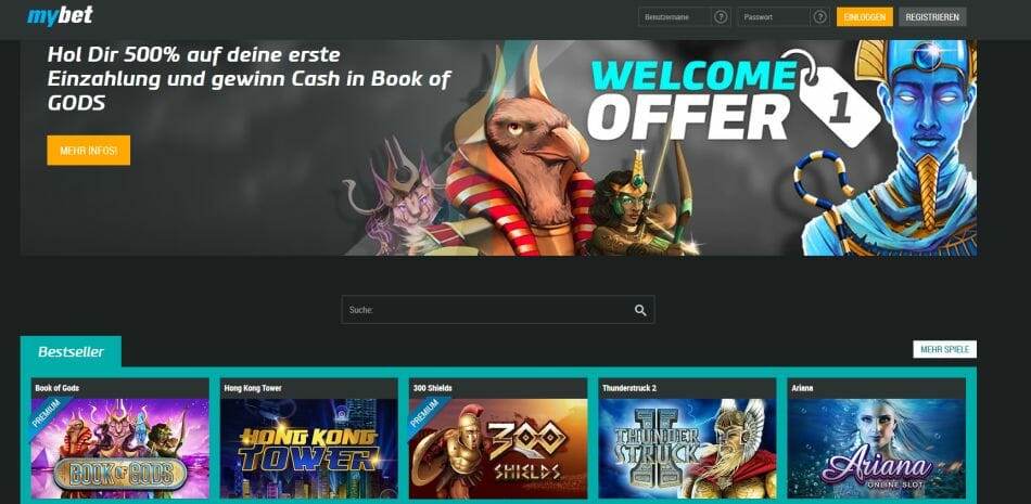 Mybet Casino Vorschau