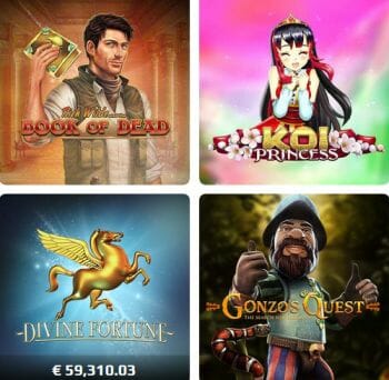 NetBet Casino Spiele