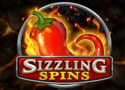 Sizzling Spins Slot Logo